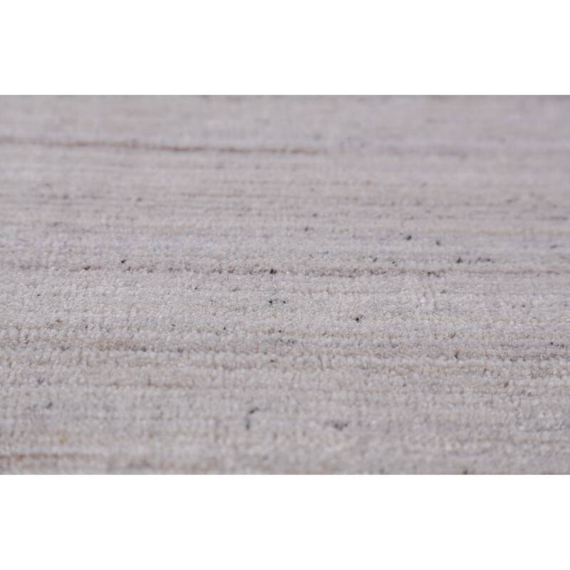 Hand Knotted Oriental 100% Wool Carpet Tribal Animal Pictorial Greys & Charcoal Gabbeh Area Rug - 10' 1'' X 8' 1''