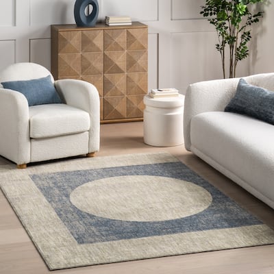 Nuloom Nyra Mid-Century Modern Geometric Area Rug
