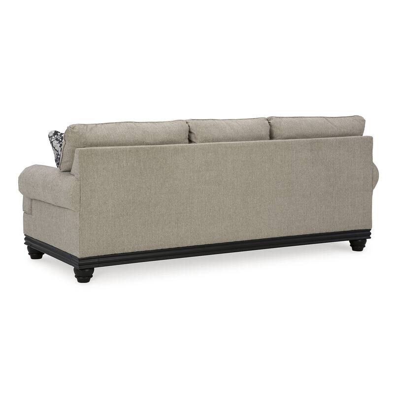 Signature Design by Ashley Elbiani Gray/Black 2-Piece Upholstery Package - 99" W x 40" D x 41" H