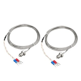Uxcell 10m K Type Thermocouple Temperature Sensor Probe Wire – -50°C To +200°C, 33ft Length