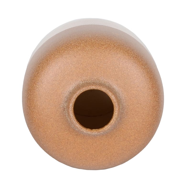 Ceramic Vase Trendy Tribeca Style with Floral Embossed Design