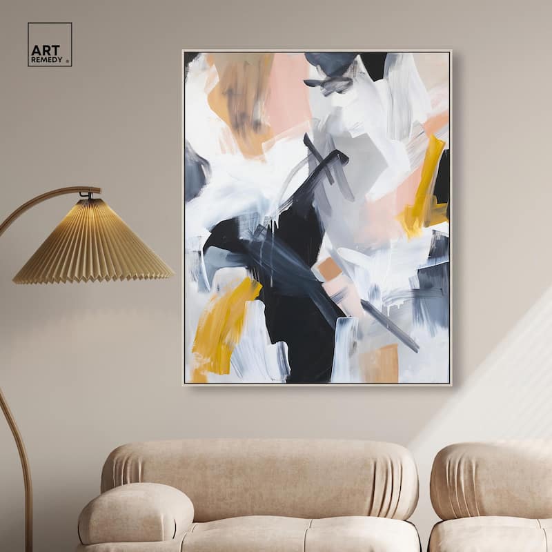 Rustic Noir Canvas by Art Remedy