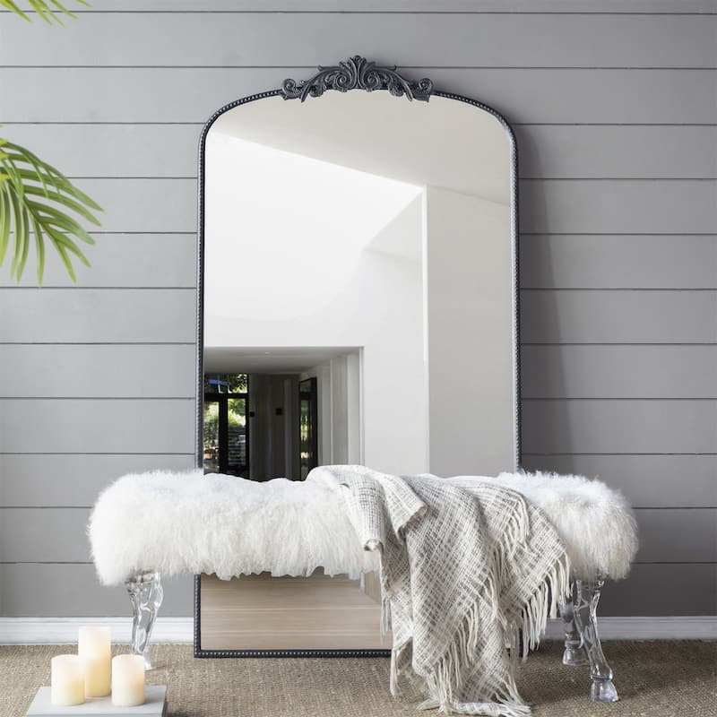 Full Length Mirror Hanging or Leaning Against Wall