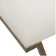 preview thumbnail 2 of 3, Uttermost 23676 Farrah 54"W Modern Industrial Geometric Accent Bench