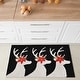 preview thumbnail 8 of 15, Lush Decor Holiday Caribou Outdoor Rug