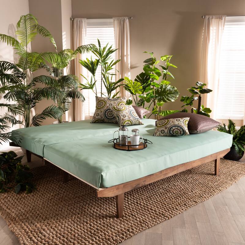 Hiro Modern and Contemporary Expandable Twin to King Bed Frame
