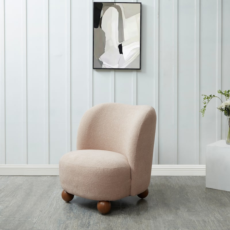 SAFAVIEH Couture Rodolfo Boucle Accent Chair - 28"W x 31"D x 31"H