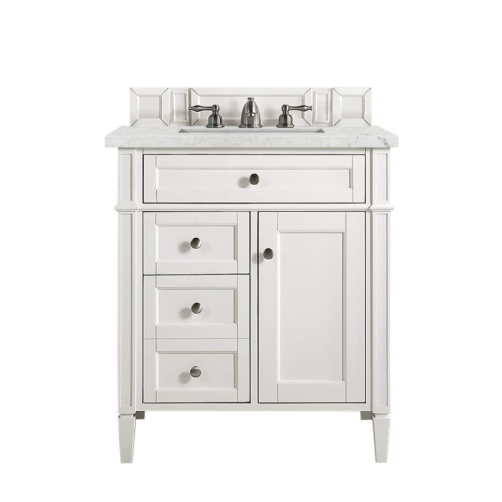 James Martin Vanities 655-V30-3EJP Brittany 30" Free Standing Single