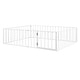 preview thumbnail 17 of 57, Metal Floor Bed Frame with Rails, Montessori Floor Bed with Fence and Door, for Kids Girls Boys