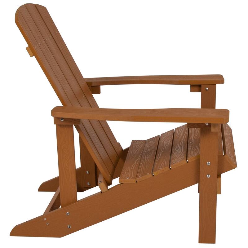 All-weather Poly Resin Wood Outdoor Adirondack Chair (Set of 4)