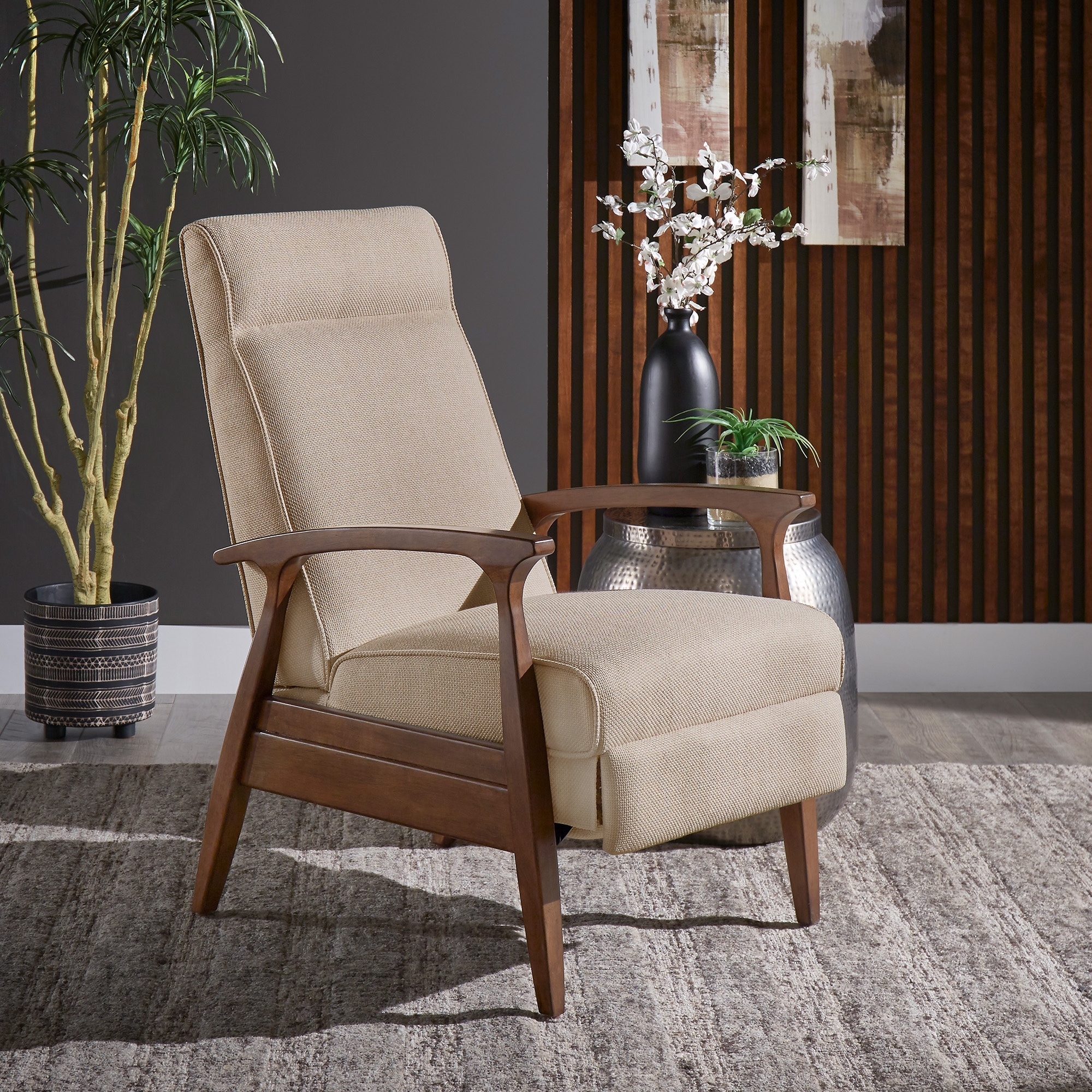 Mid Century Modern Lift Chair Notker Wide Mid-Century Recliner By