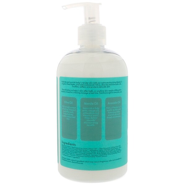 SheaMoisture Lotion Head To Toe Baby Olive and Marula 13 oz