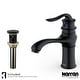 preview thumbnail 1 of 22, Karran Dartford Single Hole Single Handle Basin Bathroom Faucet with Matching Pop-up Drain Matte Black