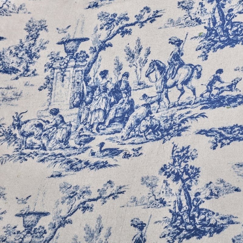 13"X72" Toile Table Runner