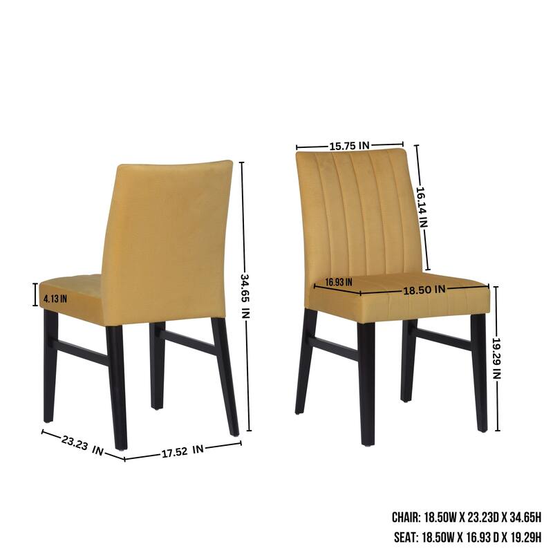 Roundhill Furniture Cavira 5-Piece Round Modern Dining Set