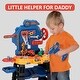 preview thumbnail 7 of 5, Toddler Workbench Playset and Tool Set Play Tool Bench
