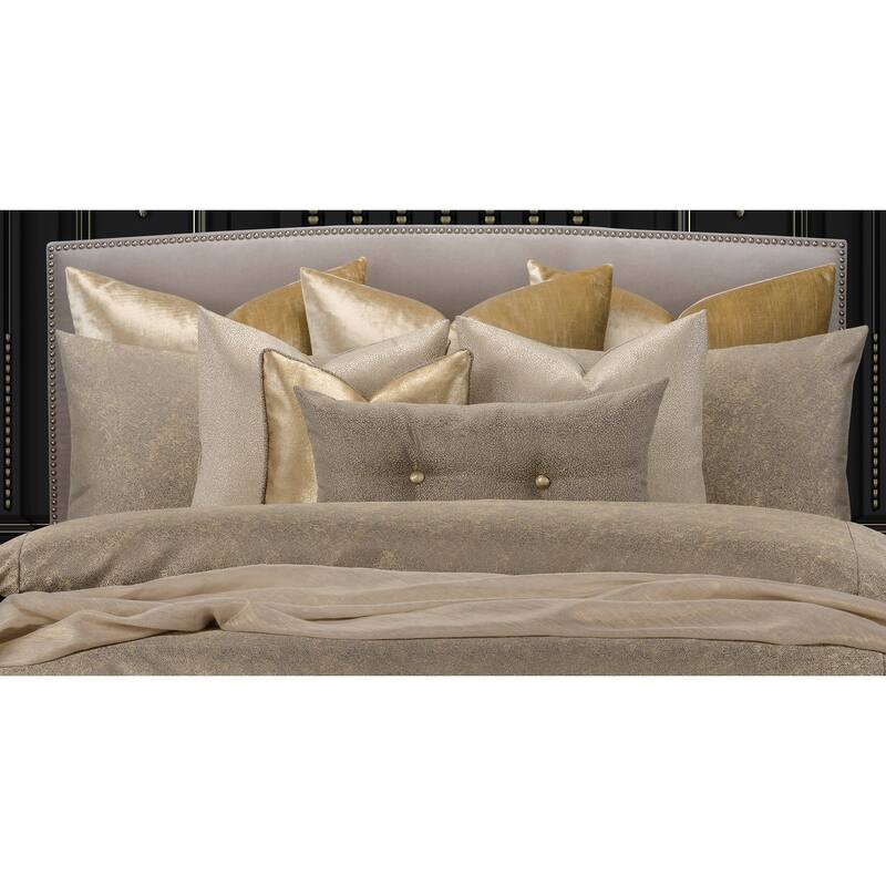 F. Scott Fitzgerald Square Effervescent Champagne Throw Pillow