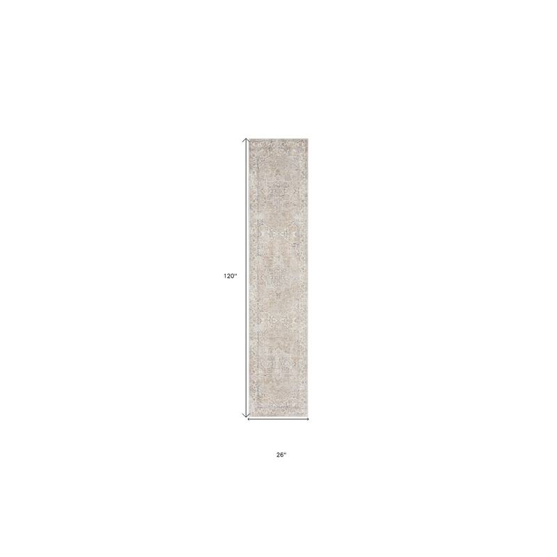 Sepon Power Loomed Area Rug By HomeRoots - 120' X '26' X '0.25