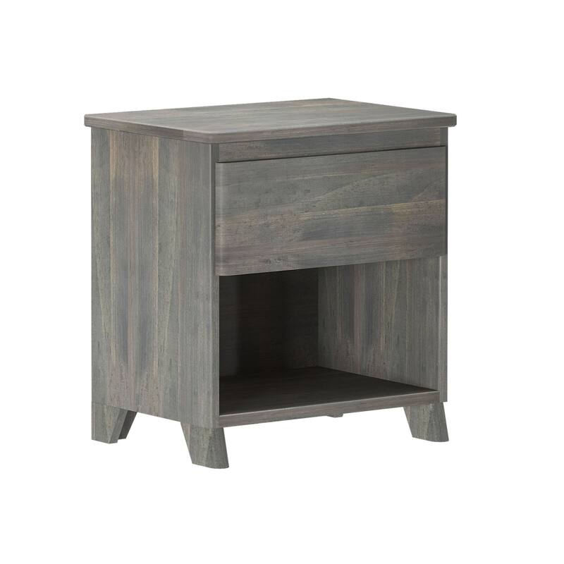 Max and Lily Farmhouse Nightstand with 1 Drawer