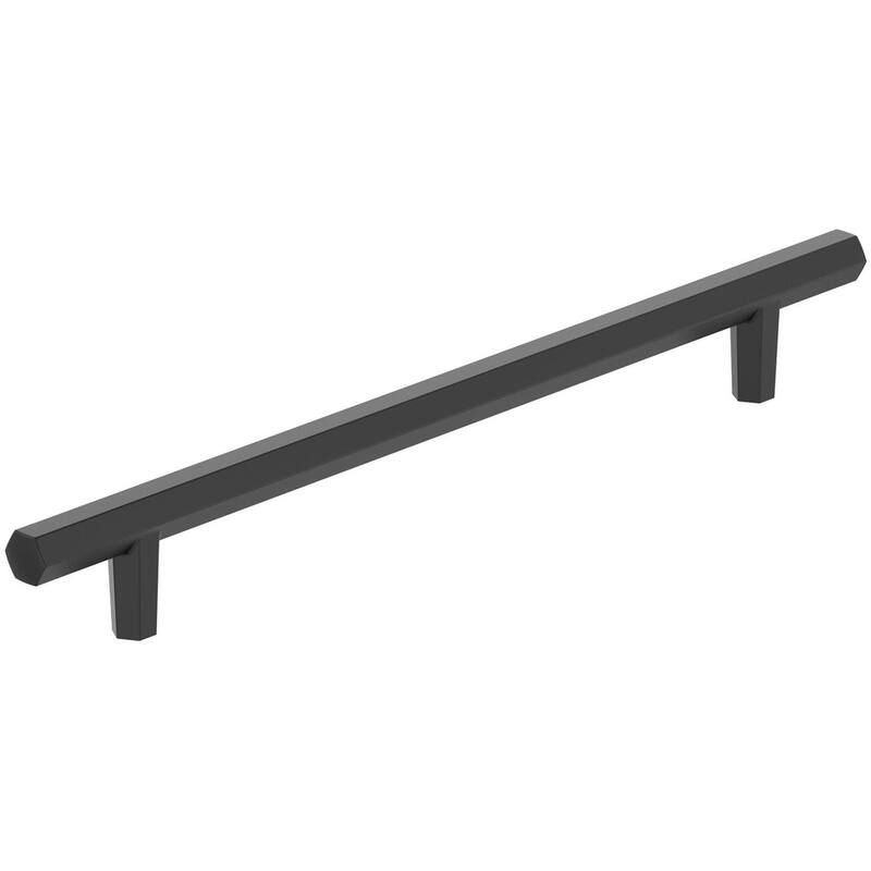 Amerock BP36960 Caliber 12" Center to Center Bar Cabinet Pull - Matte Black