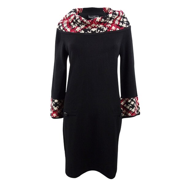 jessica howard red and black dress