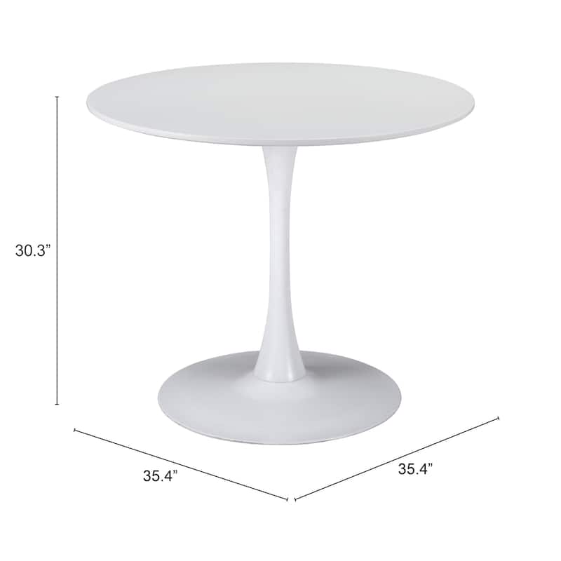 Opus Dining Table - 35.4" W x 35.4" D x 30.3" H