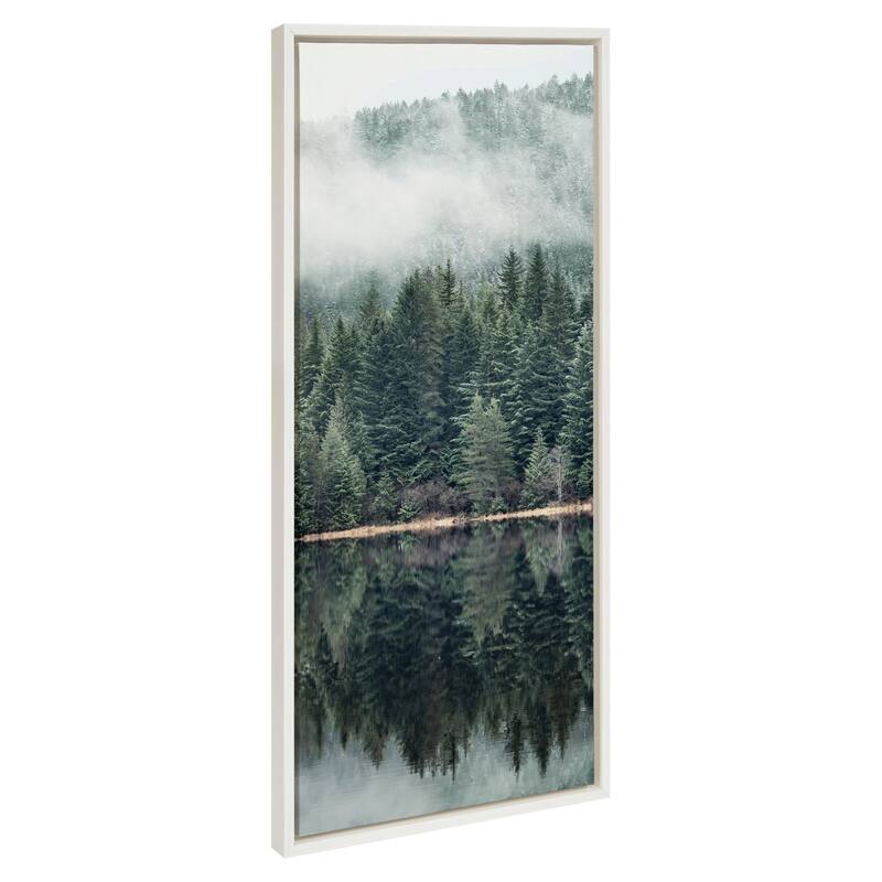 Kate and Laurel Sylvie Misty Forest Canvas by Emiko and Mark Franzen
