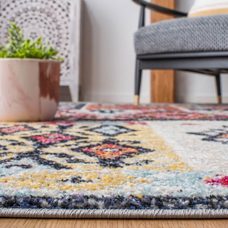 SAFAVIEH Adirondack Hayriye Moroccan Boho Tribal Rug - 5'1" x 7'6"