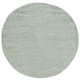 preview thumbnail 91 of 202, SAFAVIEH Laguna Shag Verdiana Solid Color 2-inch Thick Rug. 6'7" Round - Light Sage