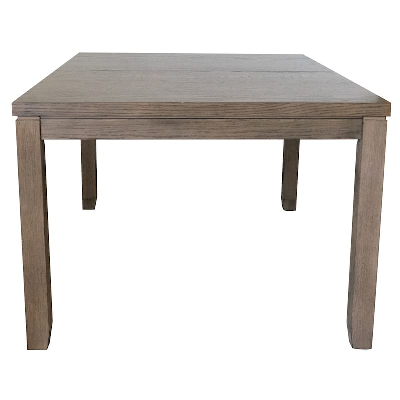 Extendable Dining Table - Acacia Wood Table Seats 6-8 - Brown Kitchen Table - 78