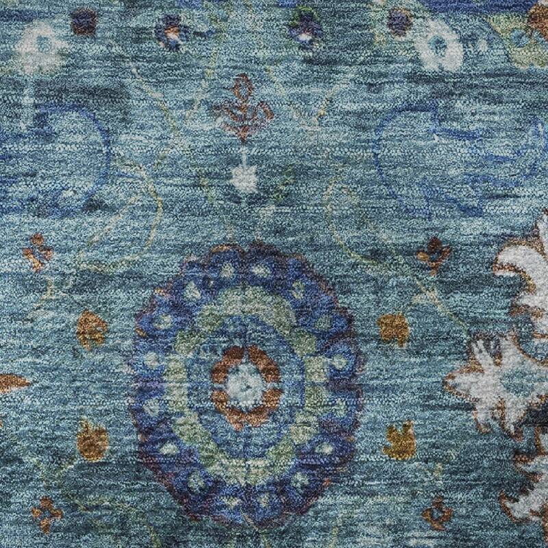 Premium Washable Super Soft Traditional Kashan Mayfield Rug