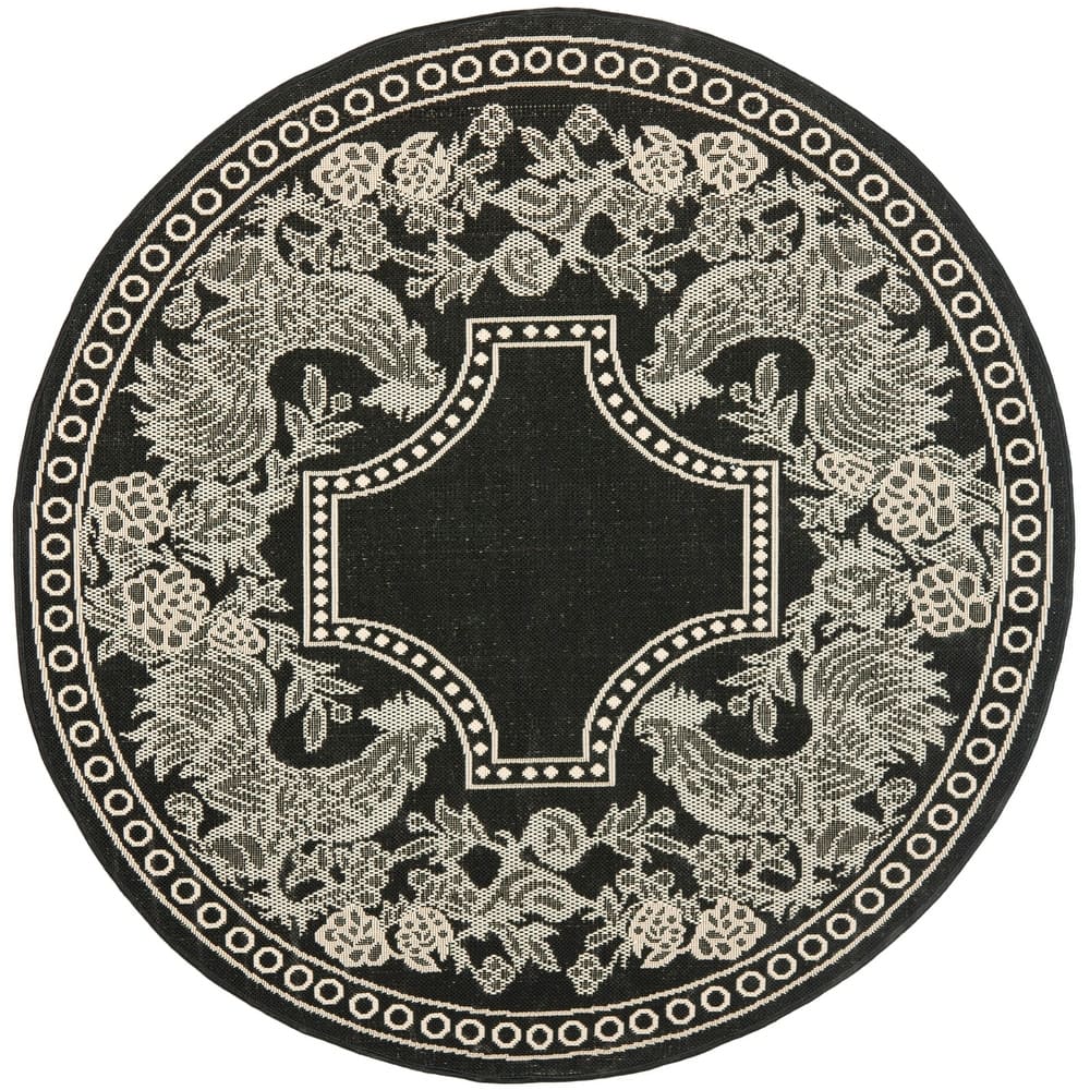 SAFAVIEH Courtyard Terry Indoor/ Outdoor Waterproof Patio Backyard Rug