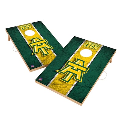 Vintage Arkansas Tech Wonder Boys & Golden Suns Regulation 2x4 Cornhole Set