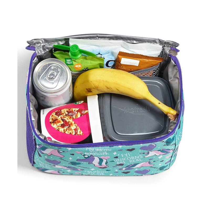 Fit & Fresh Robin Bag Aqua Unicorns Are Real