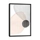 preview thumbnail 1 of 10, iCanvas "Shifting Spheres IV" by Grace Popp Framed Black - 40x26
