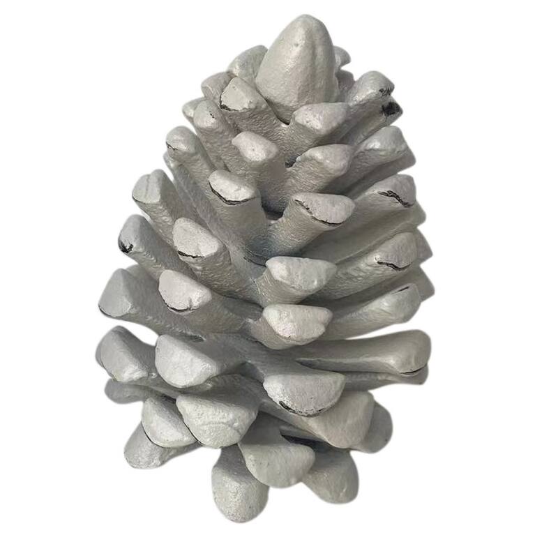 Sm. Pinecone- Black- A - Black - Medium - White