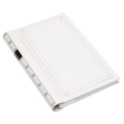 Photo Album 8x10 Clear Pages Pockets Leathe Cover Slip Slide in Photo Album Hold