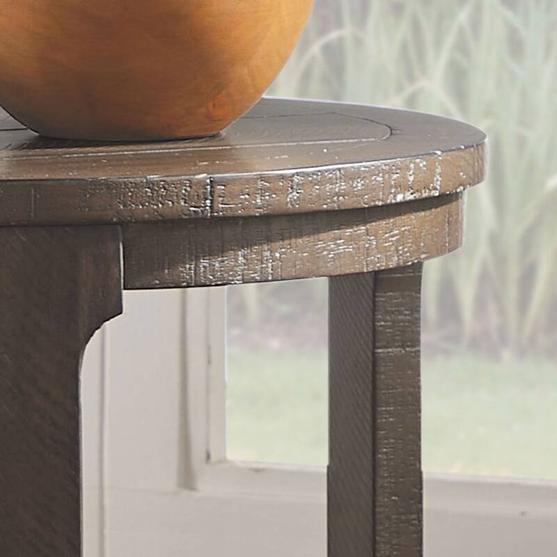 Set of 2 Coffee Table Side Table for Living Room, Dark Brown Sofa Table Nesting Table End Table Nightstand