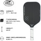 preview thumbnail 8 of 7, Holbrook Power Pro Pickleball Paddle, Black