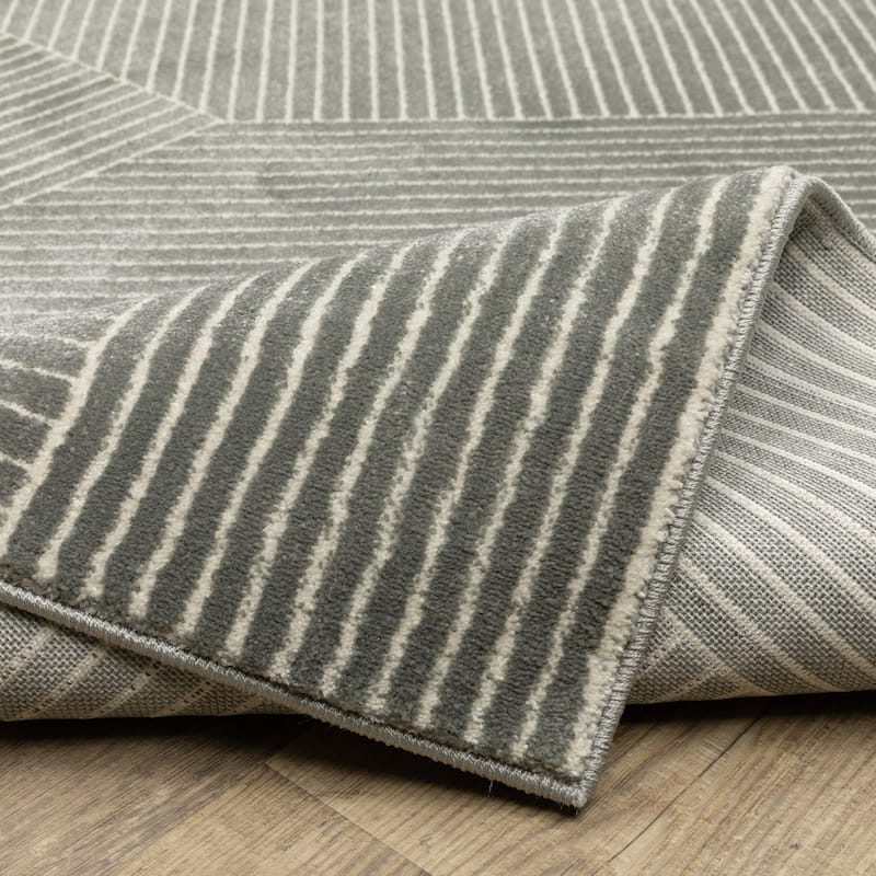 Style Haven Ripley Modern Geometric Mixed Pile Area Rug