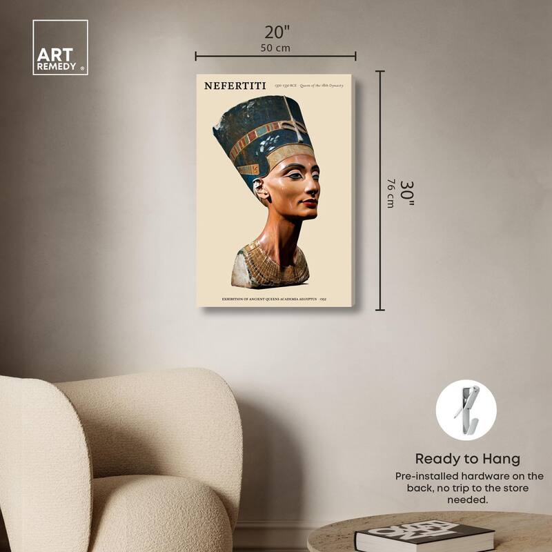 Beauty of the Nile Canvas by Art Remedy, Gallery Wrapped
