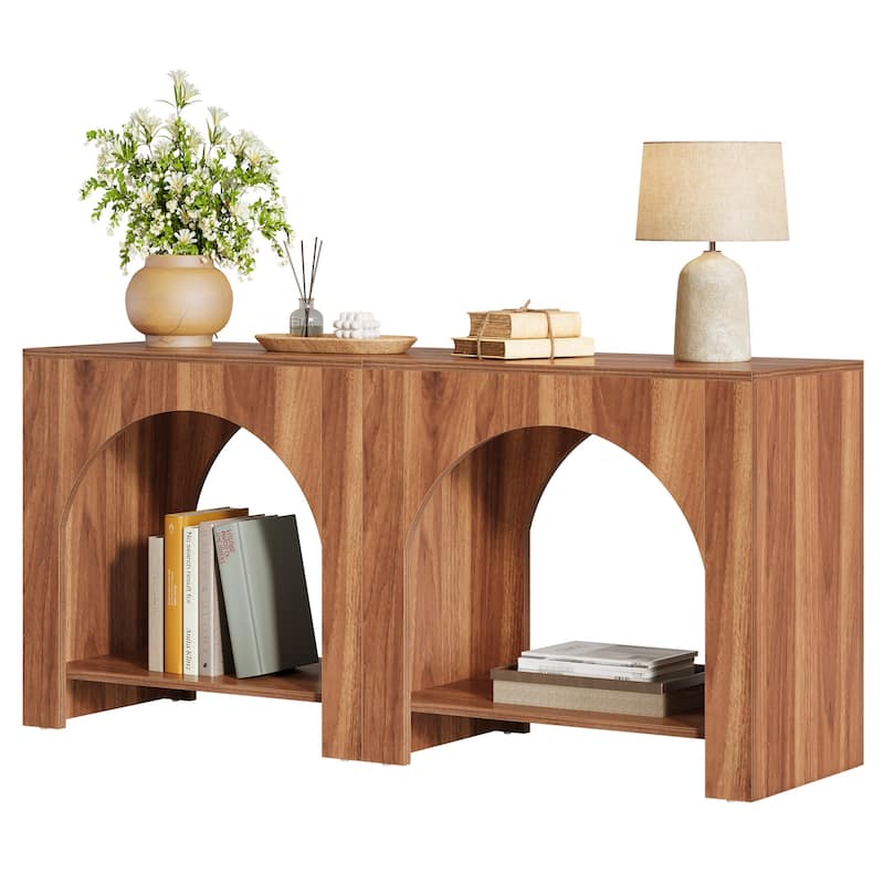 Farmhouse Night Stand Bedside Table for Bedroom Home Living Room