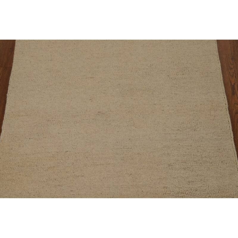 Gabbeh Modern Accent Rug Handmade Contemporary Wool Carpet - 2'7"x 3'11"