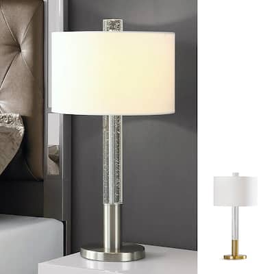 FUSION 30"H Bubble Crystal Table LAMP
