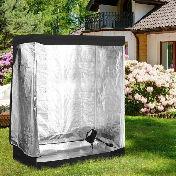 Shop Costway Indoor Grow Tent Room Reflective Hydroponic Non Toxic