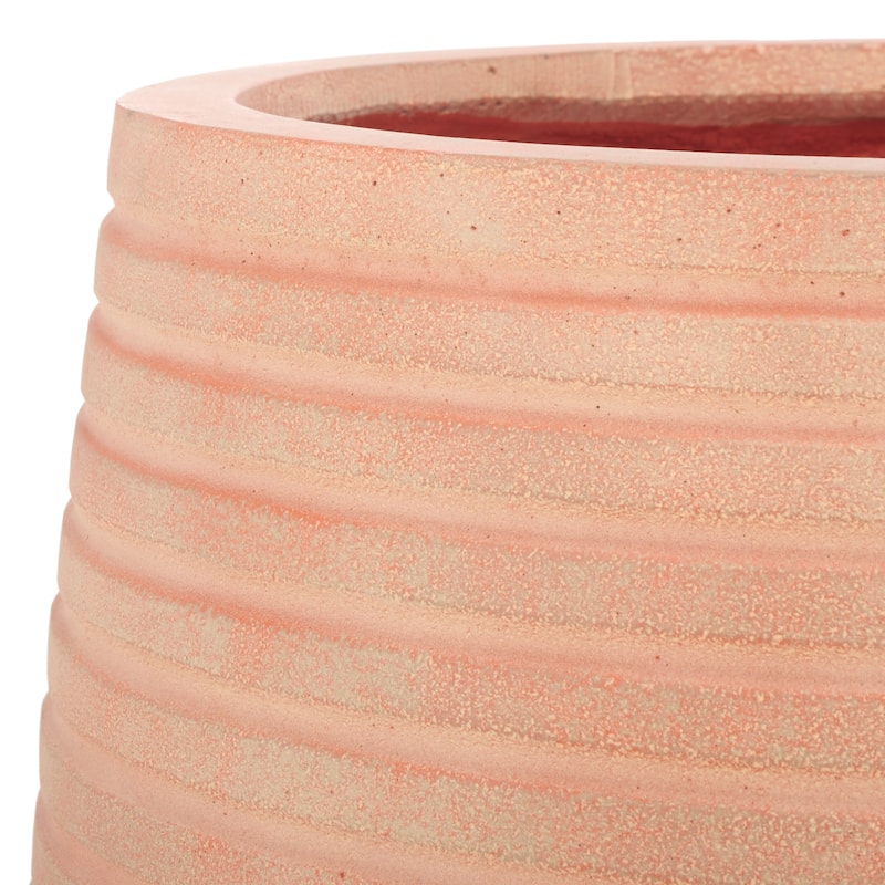 SAFAVIEH Outdoor Living Jasper Planter Pot [SET of 2] - 16Wx16Dx14