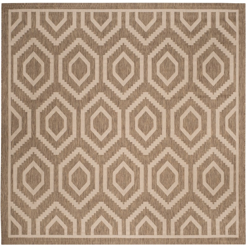 SAFAVIEH Courtyard Carolee Indoor/ Outdoor Patio Backyard Rug