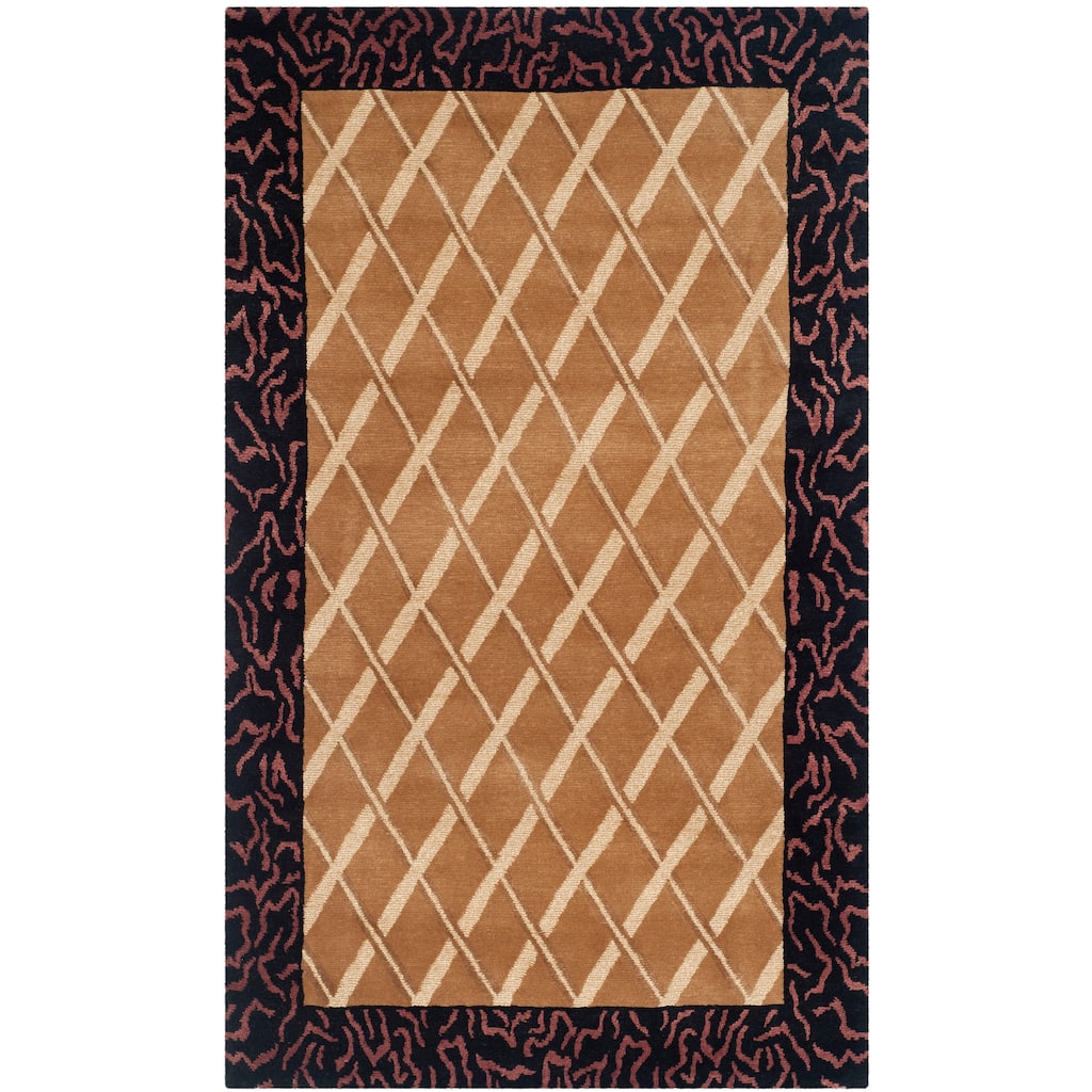 SAFAVIEH Couture Hand-knotted Nepalese Miapetra Trellis Wool Rug