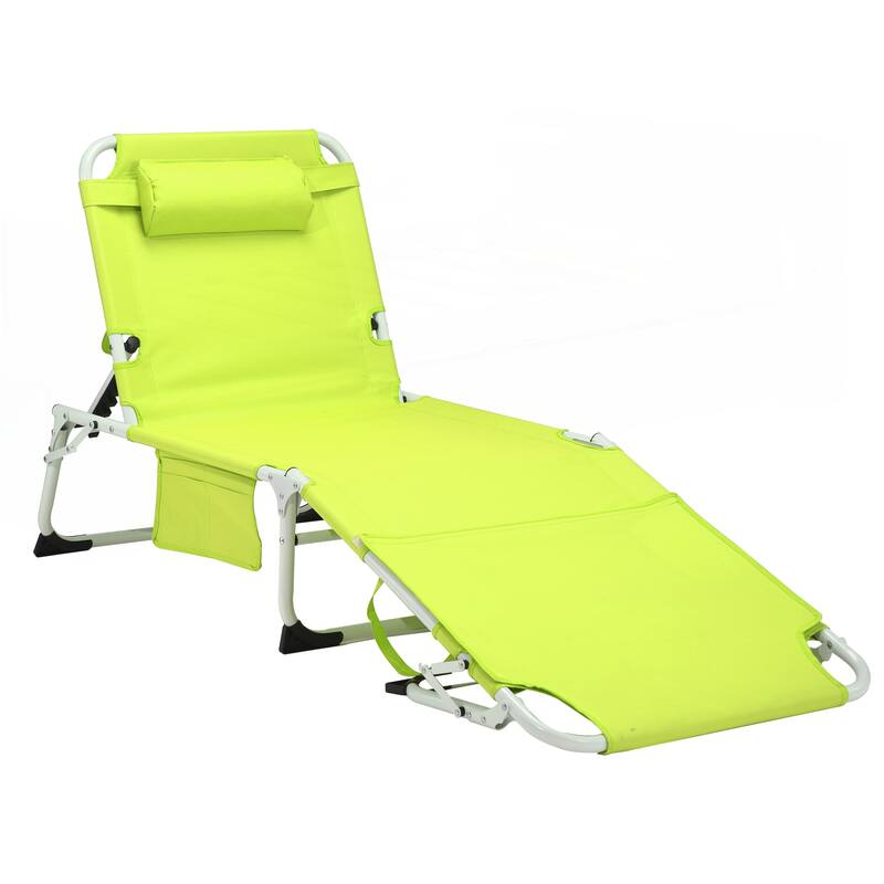 3-in-1 Heavy Duty Tanning Chair with Face Hole