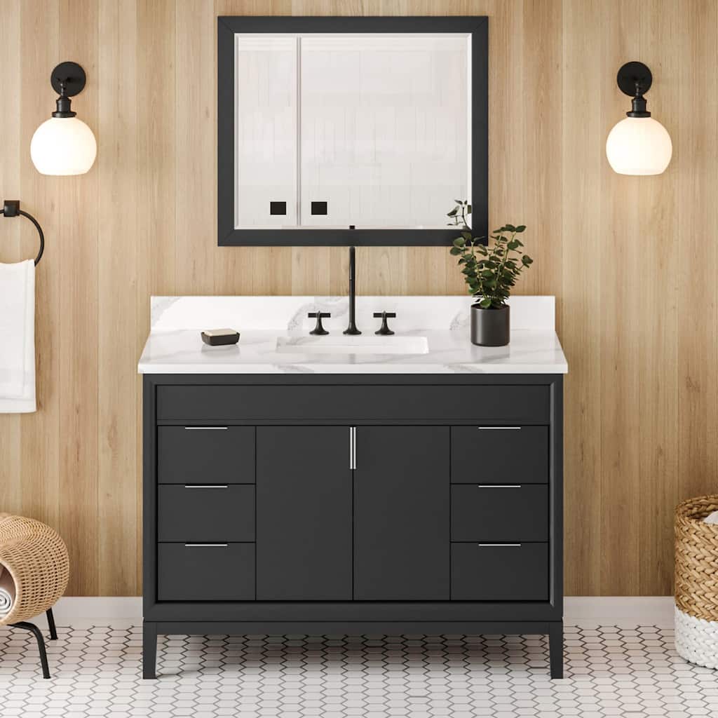 Jeffrey Alexander VKITTHE48R-QUARTZ Theodora II 48" Free Standing